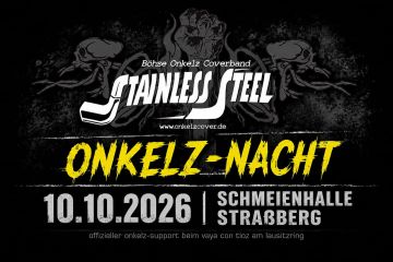 Entradas para STAINLESS STEEL- ONKELZ NACHT en 10.10.2026 - Comprar entradas